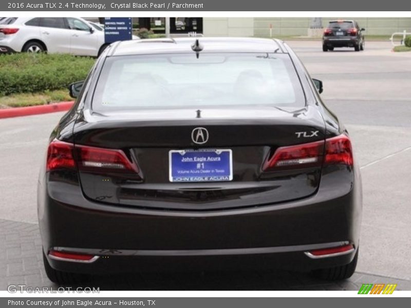 Crystal Black Pearl / Parchment 2016 Acura TLX 2.4 Technology