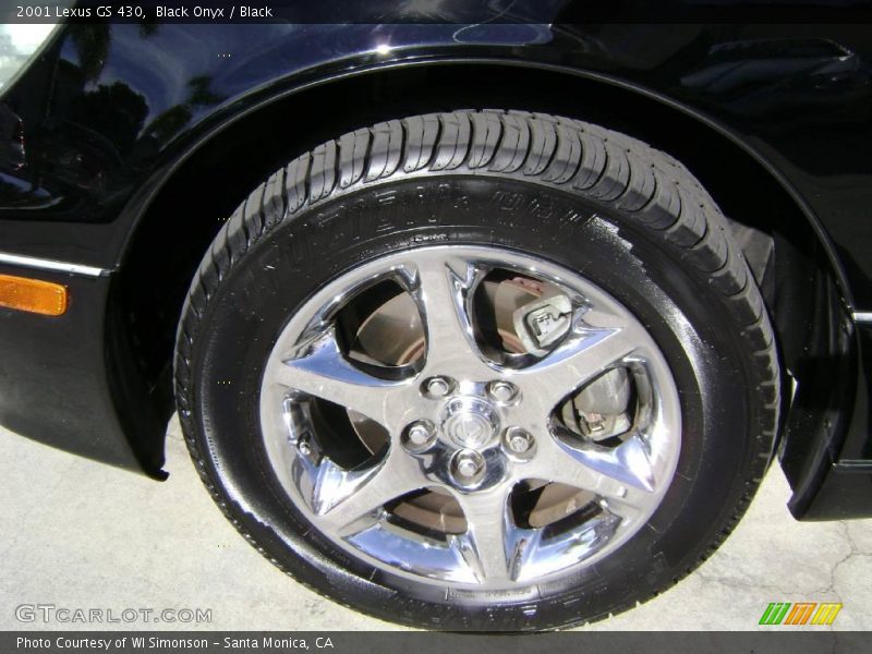 Black Onyx / Black 2001 Lexus GS 430