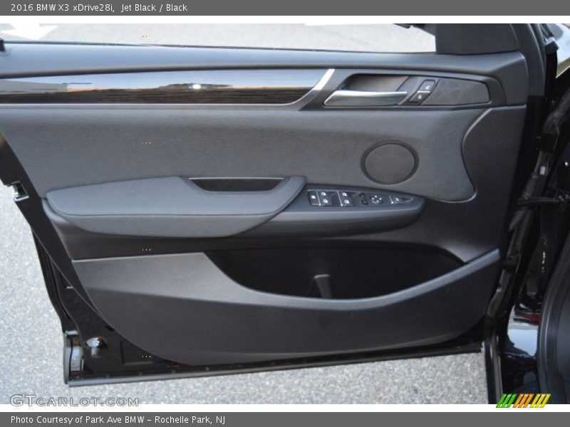 Jet Black / Black 2016 BMW X3 xDrive28i
