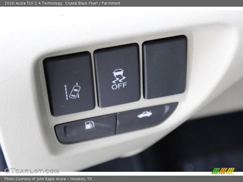 Crystal Black Pearl / Parchment 2016 Acura TLX 2.4 Technology