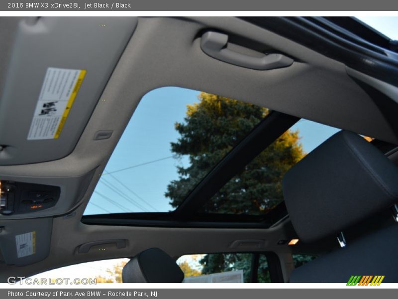 Jet Black / Black 2016 BMW X3 xDrive28i