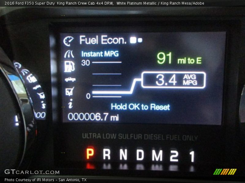 White Platinum Metallic / King Ranch Mesa/Adobe 2016 Ford F350 Super Duty  King Ranch Crew Cab 4x4 DRW