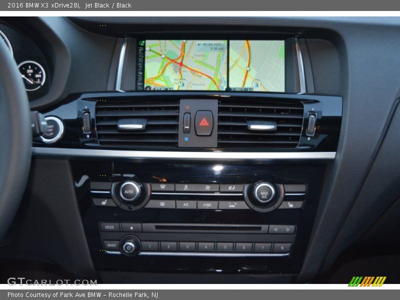 Jet Black / Black 2016 BMW X3 xDrive28i