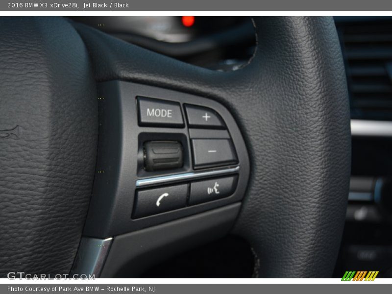Jet Black / Black 2016 BMW X3 xDrive28i