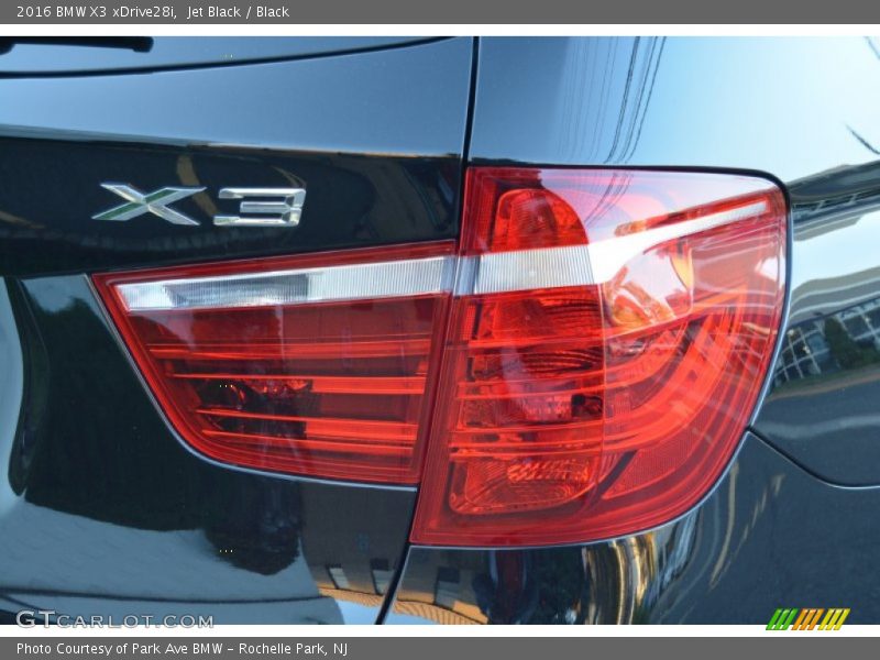Jet Black / Black 2016 BMW X3 xDrive28i