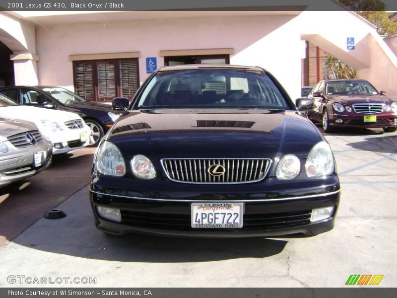 Black Onyx / Black 2001 Lexus GS 430
