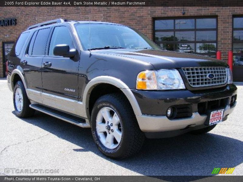 Dark Stone Metallic / Medium Parchment 2005 Ford Explorer Eddie Bauer 4x4