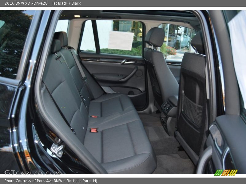 Jet Black / Black 2016 BMW X3 xDrive28i