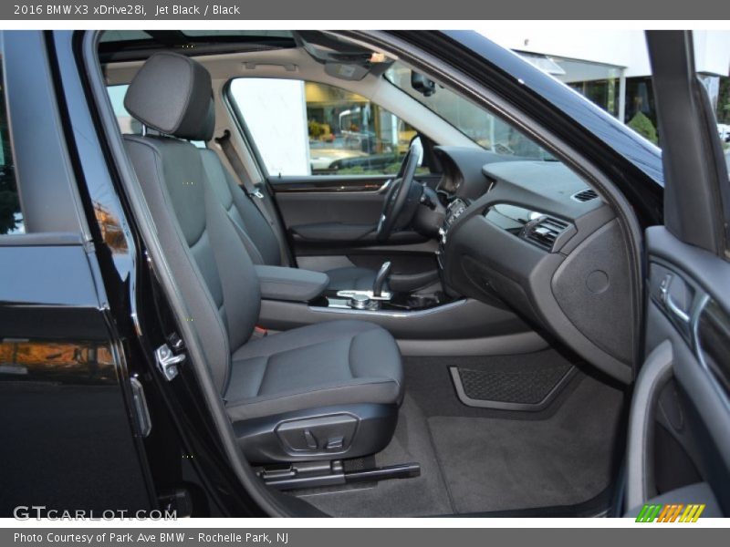 Jet Black / Black 2016 BMW X3 xDrive28i