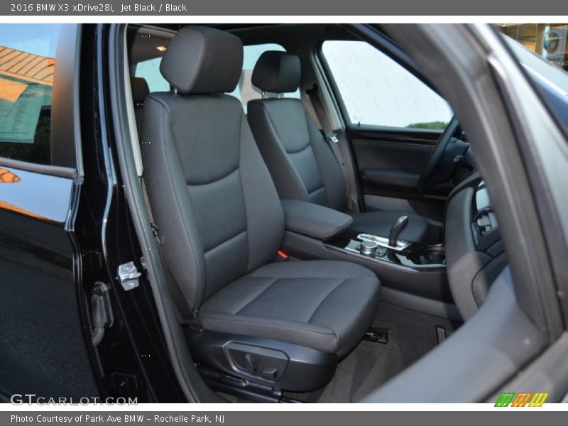 Jet Black / Black 2016 BMW X3 xDrive28i