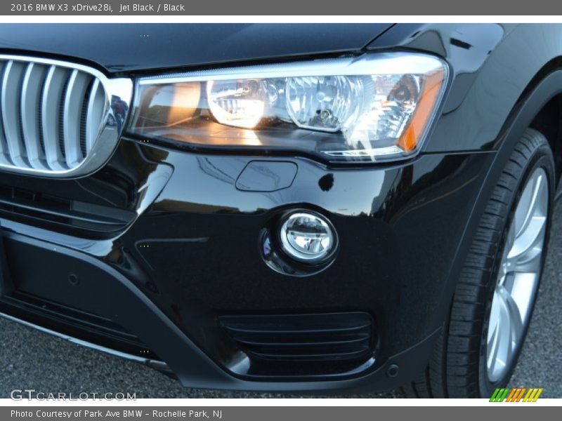 Jet Black / Black 2016 BMW X3 xDrive28i
