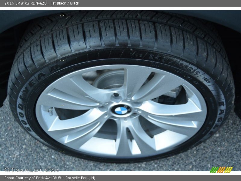 Jet Black / Black 2016 BMW X3 xDrive28i
