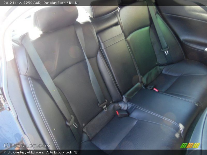 Obsidian Black / Black 2012 Lexus IS 250 AWD
