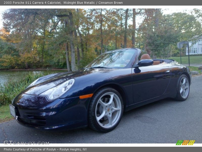 Front 3/4 View of 2003 911 Carrera 4 Cabriolet