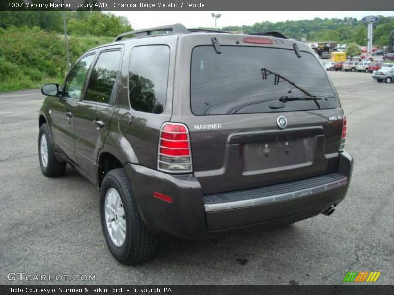 Charcoal Beige Metallic / Pebble 2007 Mercury Mariner Luxury 4WD