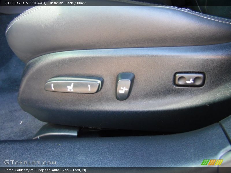 Obsidian Black / Black 2012 Lexus IS 250 AWD