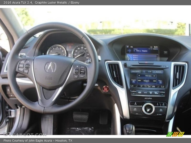 Graphite Luster Metallic / Ebony 2016 Acura TLX 2.4