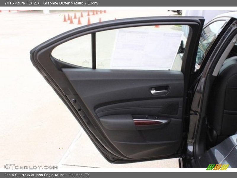 Graphite Luster Metallic / Ebony 2016 Acura TLX 2.4