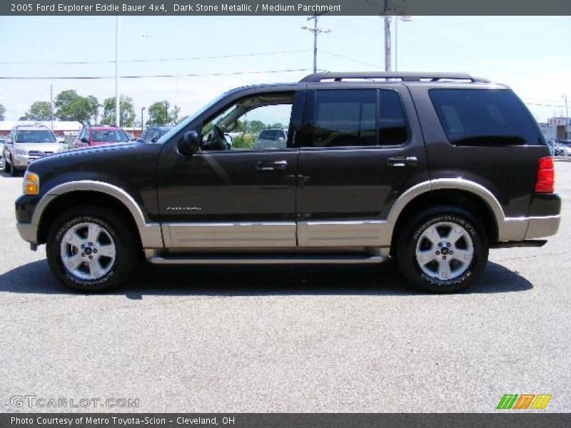 Dark Stone Metallic / Medium Parchment 2005 Ford Explorer Eddie Bauer 4x4