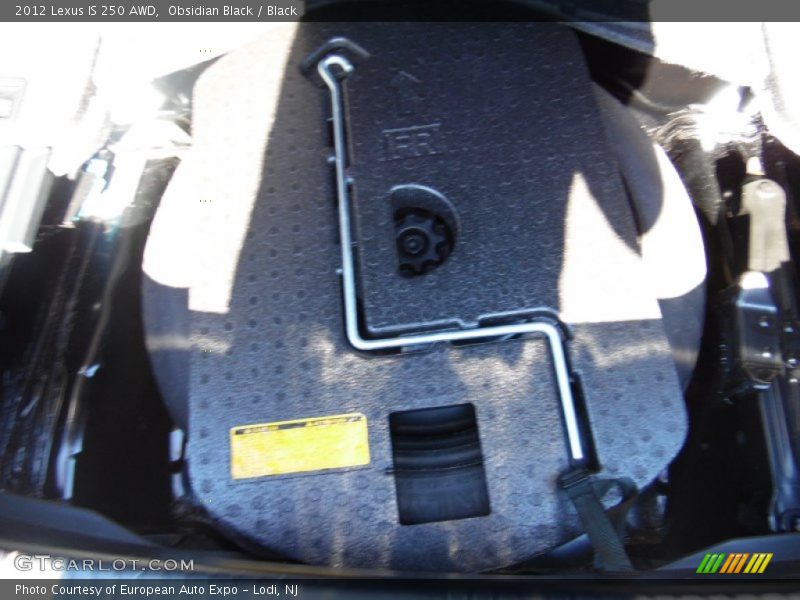 Obsidian Black / Black 2012 Lexus IS 250 AWD