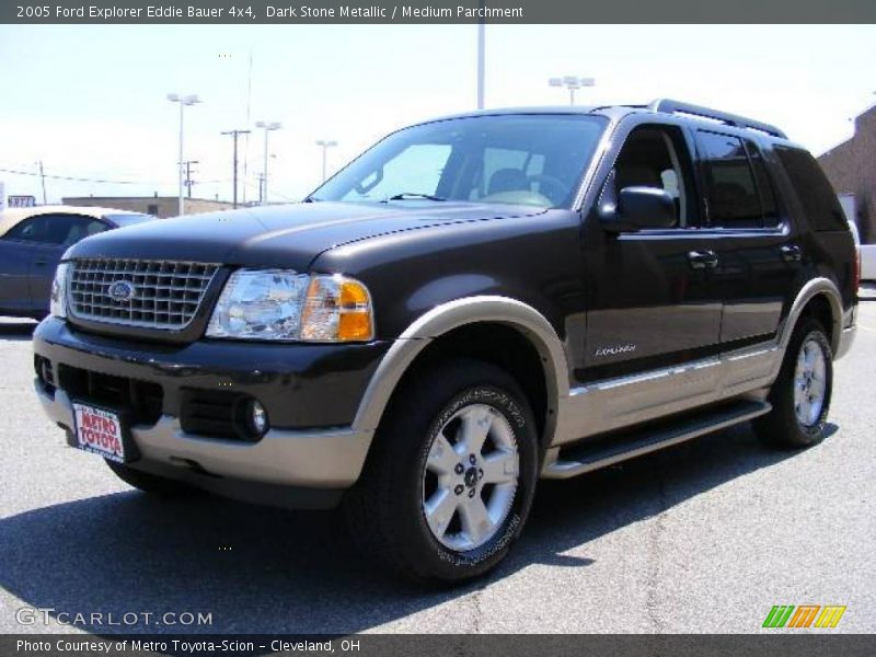 Dark Stone Metallic / Medium Parchment 2005 Ford Explorer Eddie Bauer 4x4
