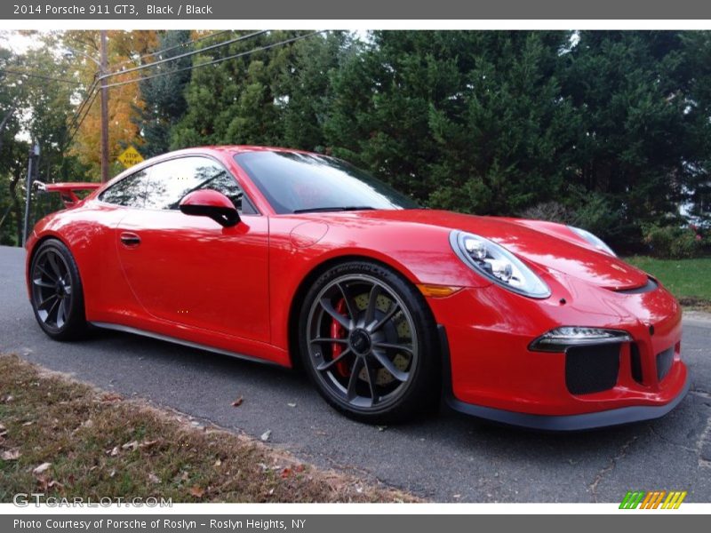 Black / Black 2014 Porsche 911 GT3