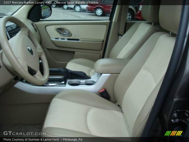 Charcoal Beige Metallic / Pebble 2007 Mercury Mariner Luxury 4WD