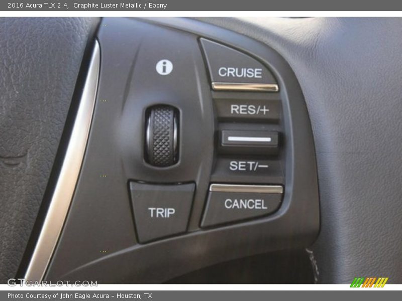 Graphite Luster Metallic / Ebony 2016 Acura TLX 2.4