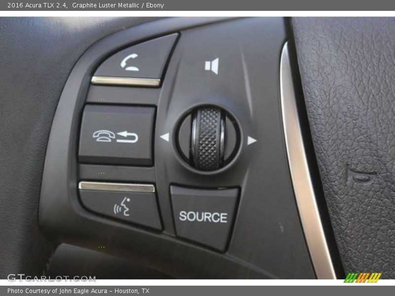 Graphite Luster Metallic / Ebony 2016 Acura TLX 2.4