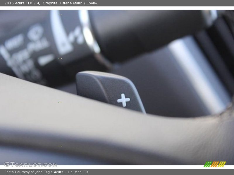 Graphite Luster Metallic / Ebony 2016 Acura TLX 2.4
