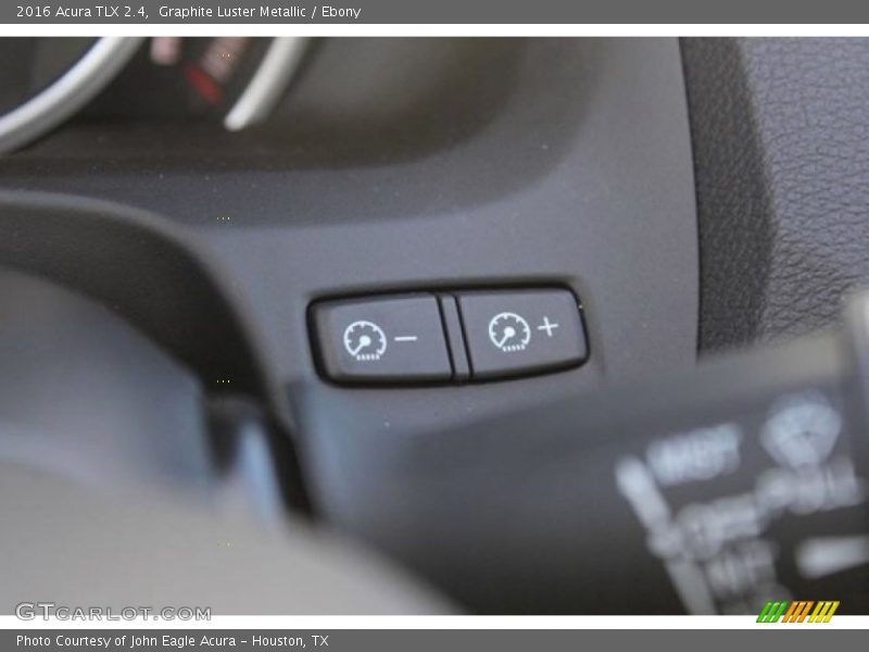 Graphite Luster Metallic / Ebony 2016 Acura TLX 2.4