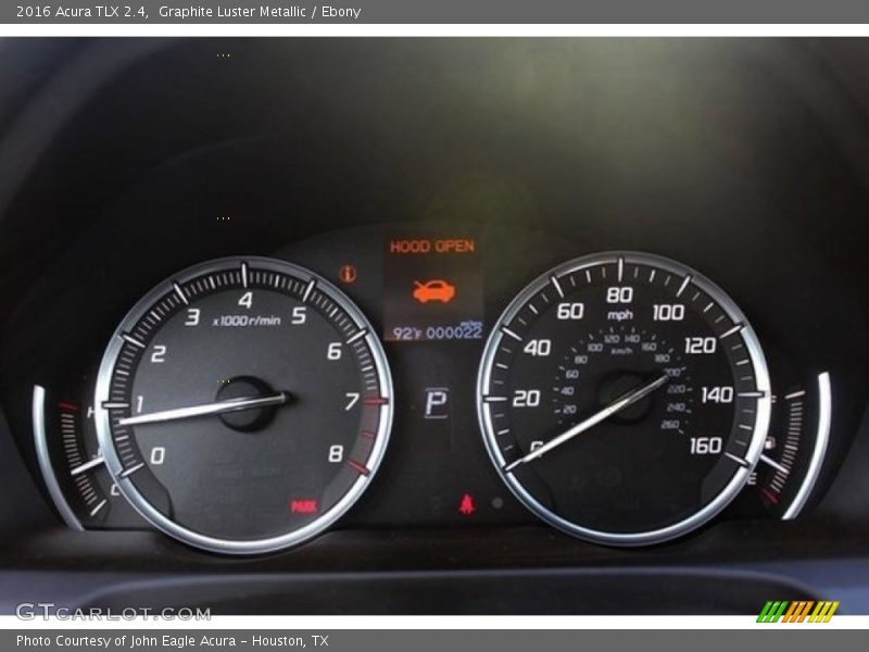 Graphite Luster Metallic / Ebony 2016 Acura TLX 2.4