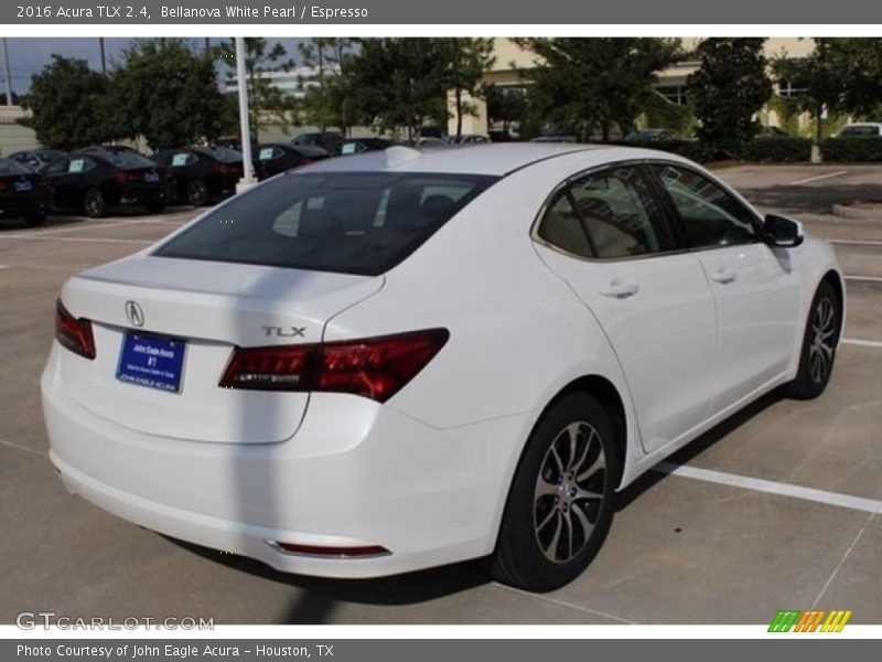 Bellanova White Pearl / Espresso 2016 Acura TLX 2.4