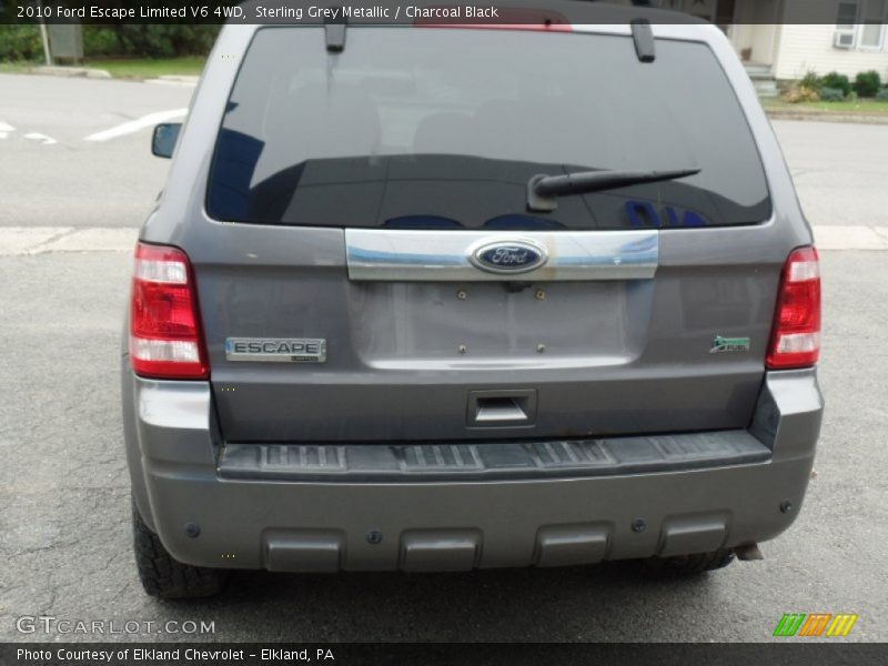 Sterling Grey Metallic / Charcoal Black 2010 Ford Escape Limited V6 4WD