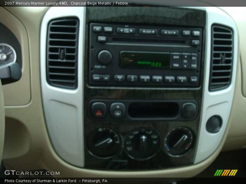 Charcoal Beige Metallic / Pebble 2007 Mercury Mariner Luxury 4WD