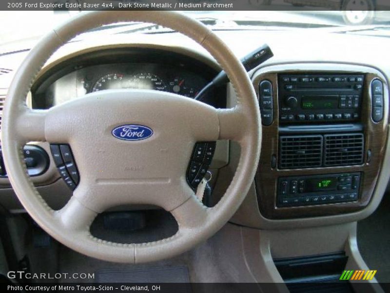 Dark Stone Metallic / Medium Parchment 2005 Ford Explorer Eddie Bauer 4x4