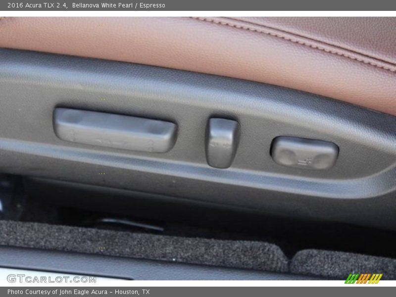 Bellanova White Pearl / Espresso 2016 Acura TLX 2.4