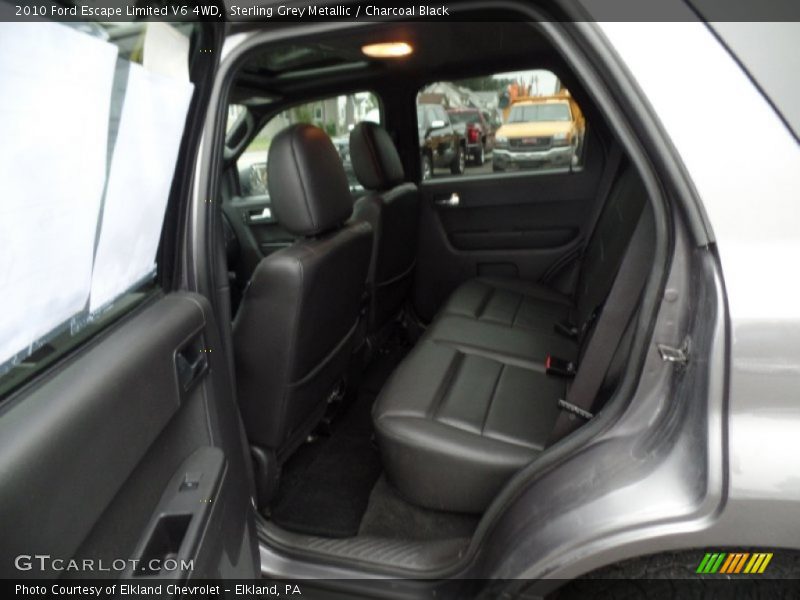 Sterling Grey Metallic / Charcoal Black 2010 Ford Escape Limited V6 4WD