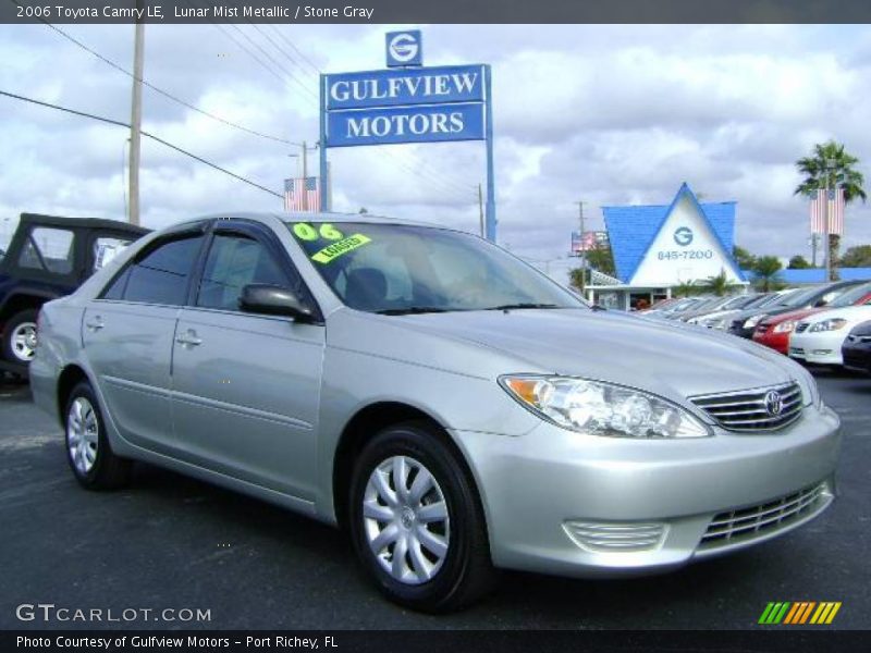 Lunar Mist Metallic / Stone Gray 2006 Toyota Camry LE