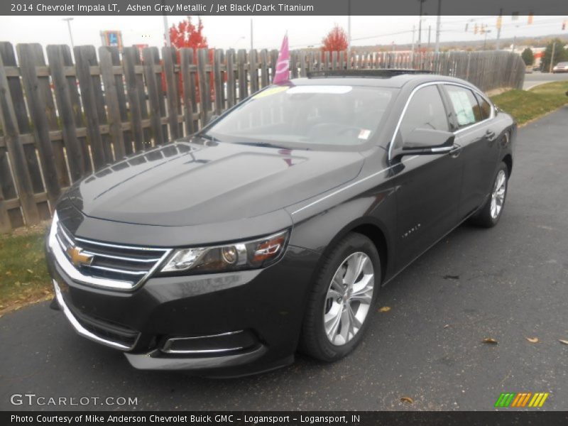 Ashen Gray Metallic / Jet Black/Dark Titanium 2014 Chevrolet Impala LT