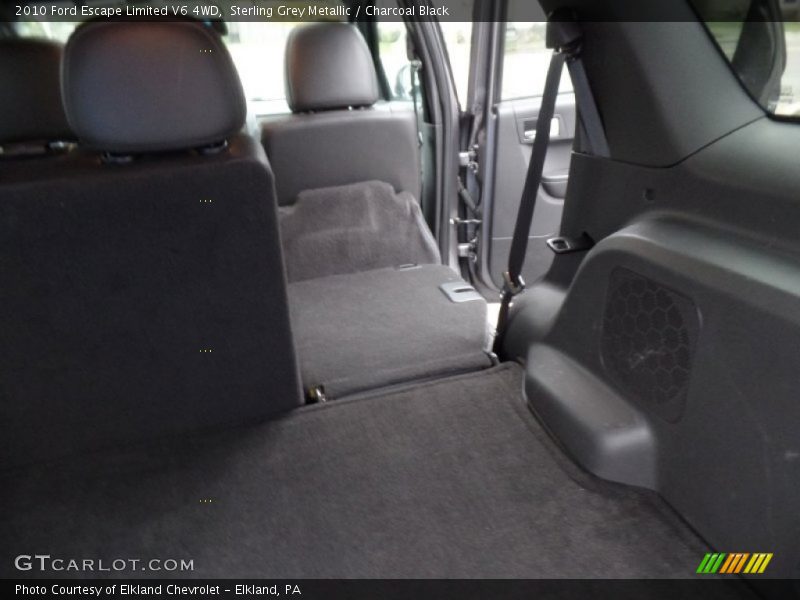 Sterling Grey Metallic / Charcoal Black 2010 Ford Escape Limited V6 4WD