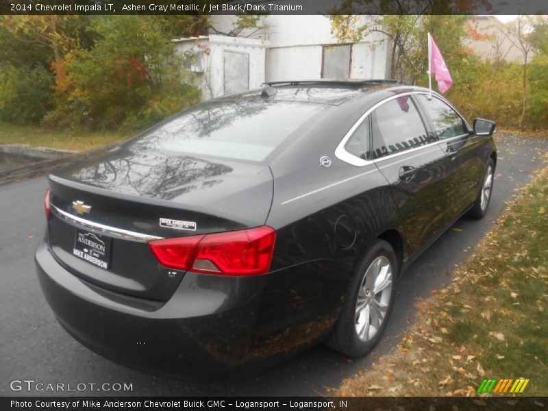 Ashen Gray Metallic / Jet Black/Dark Titanium 2014 Chevrolet Impala LT