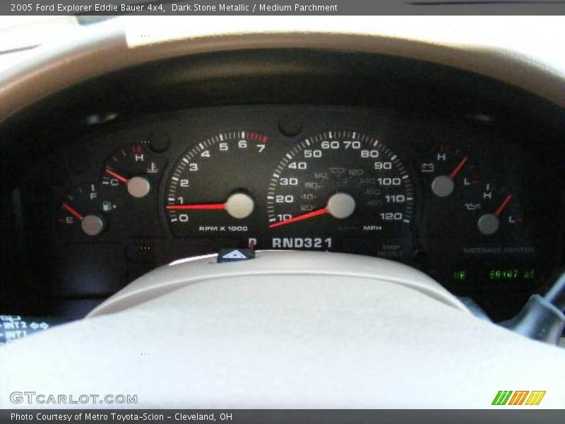 Dark Stone Metallic / Medium Parchment 2005 Ford Explorer Eddie Bauer 4x4