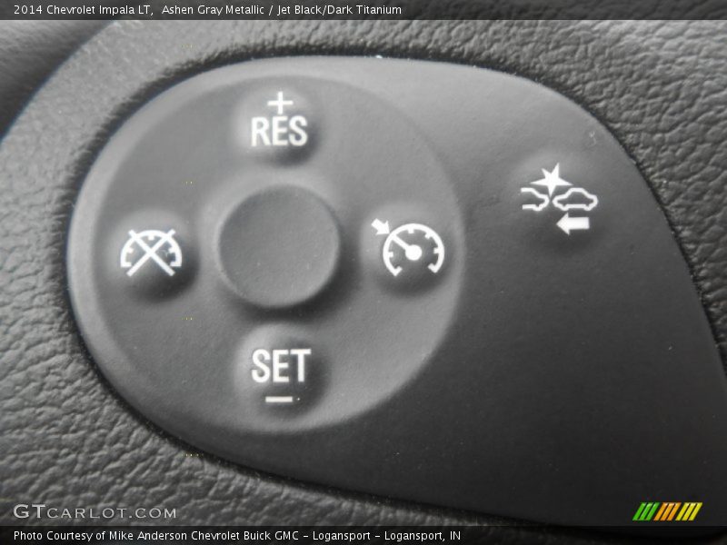 Ashen Gray Metallic / Jet Black/Dark Titanium 2014 Chevrolet Impala LT