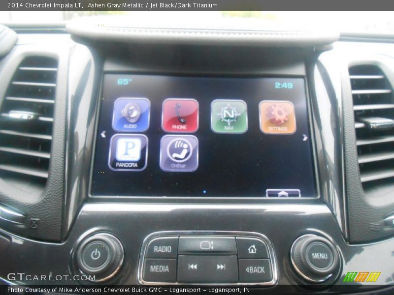 Ashen Gray Metallic / Jet Black/Dark Titanium 2014 Chevrolet Impala LT