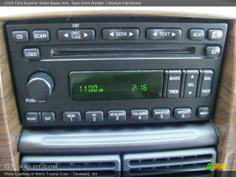 Dark Stone Metallic / Medium Parchment 2005 Ford Explorer Eddie Bauer 4x4