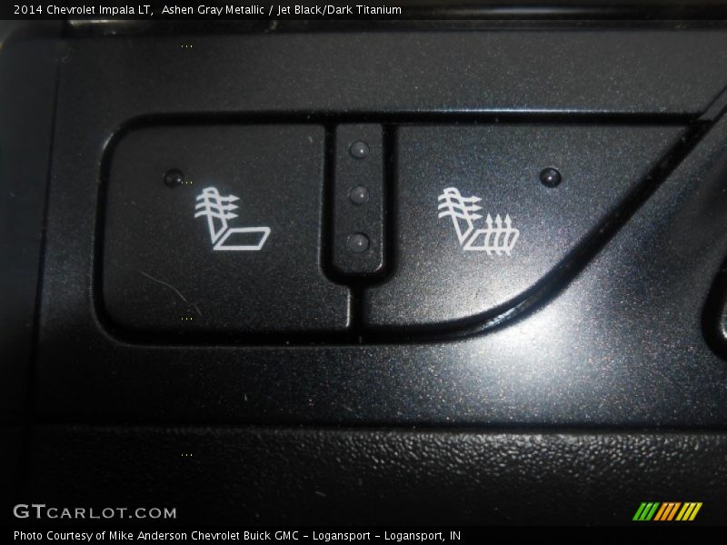 Ashen Gray Metallic / Jet Black/Dark Titanium 2014 Chevrolet Impala LT