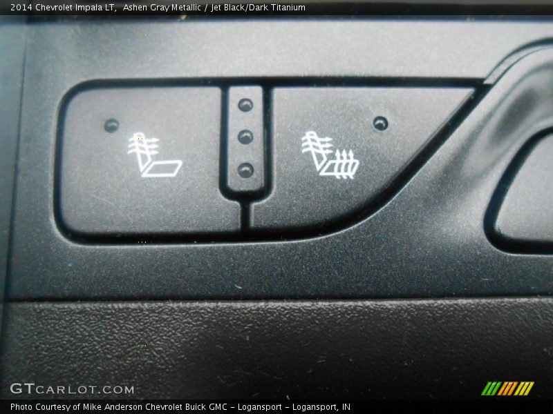 Ashen Gray Metallic / Jet Black/Dark Titanium 2014 Chevrolet Impala LT