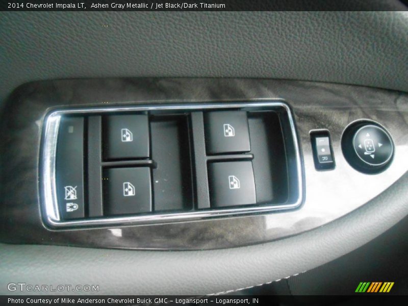 Ashen Gray Metallic / Jet Black/Dark Titanium 2014 Chevrolet Impala LT