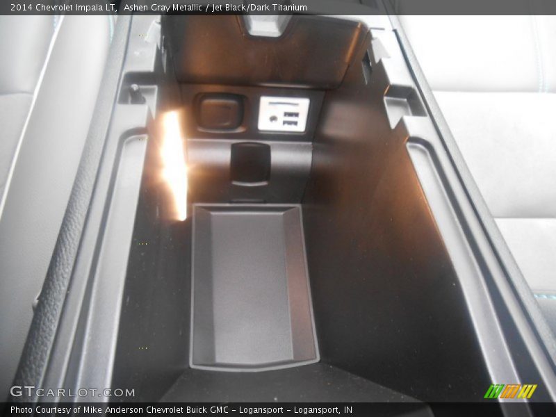 Ashen Gray Metallic / Jet Black/Dark Titanium 2014 Chevrolet Impala LT